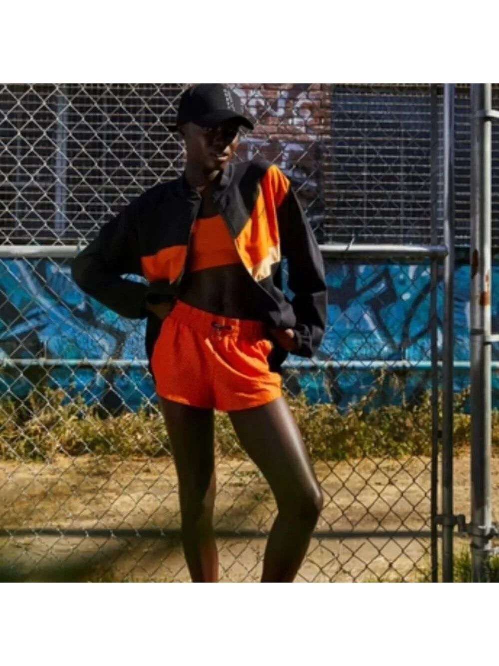 Koral Power Netz Shorts Tango Black